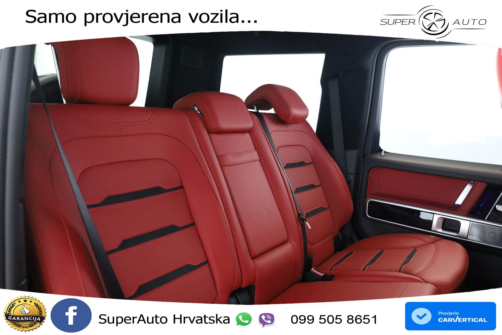 Mercedes AMG G 63 Long V8 (585 KS) 4MATIC 9G-TRONIC AMG SPEEDSHIFT PLUS LED+GR SJED+ACC