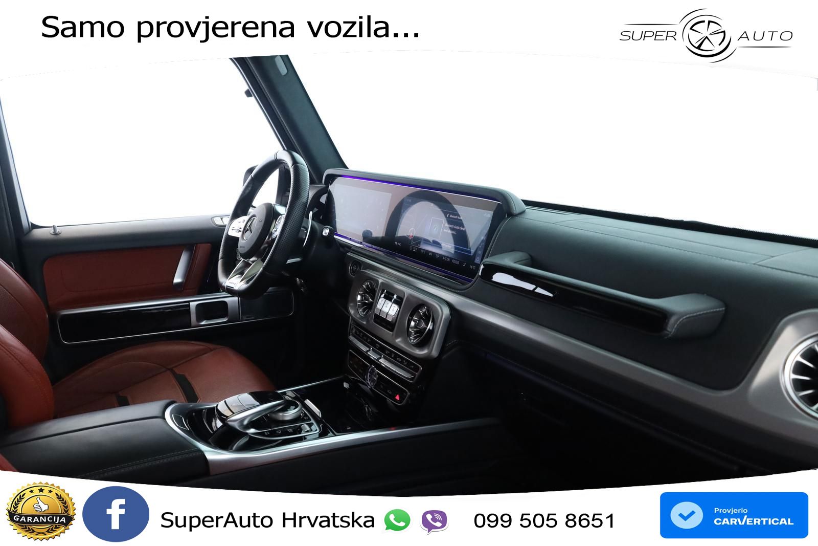 Mercedes AMG G 63 Long V8 (585 KS) 4MATIC 9G-TRONIC AMG SPEEDSHIFT PLUS LED+GR SJED+ACC