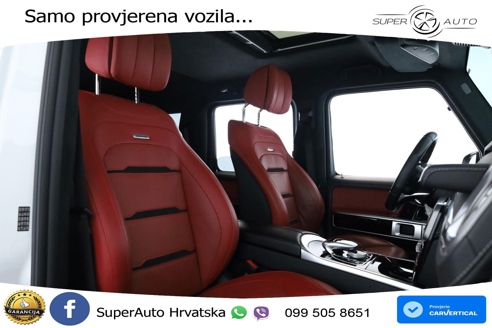Mercedes AMG G 63 Long V8 (585 KS) 4MATIC 9G-TRONIC AMG SPEEDSHIFT PLUS LED+GR SJED+ACC