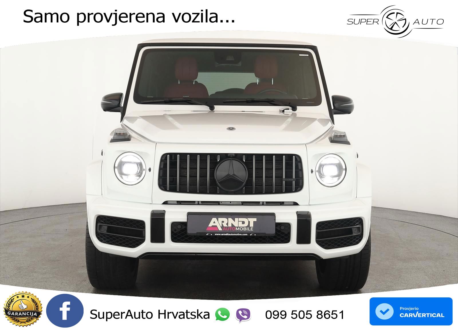Mercedes AMG G 63 Long V8 (585 KS) 4MATIC 9G-TRONIC AMG SPEEDSHIFT PLUS LED+GR SJED+ACC