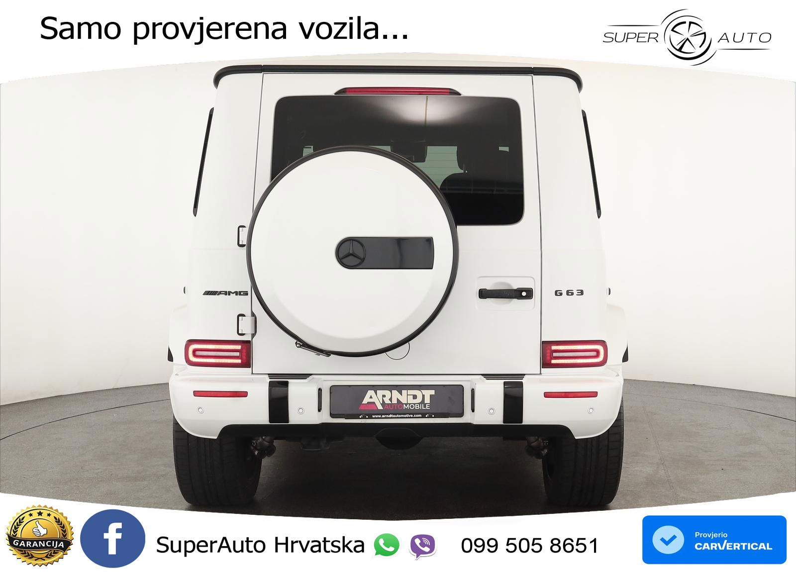 Mercedes AMG G 63 Long V8 (585 KS) 4MATIC 9G-TRONIC AMG SPEEDSHIFT PLUS LED+GR SJED+ACC