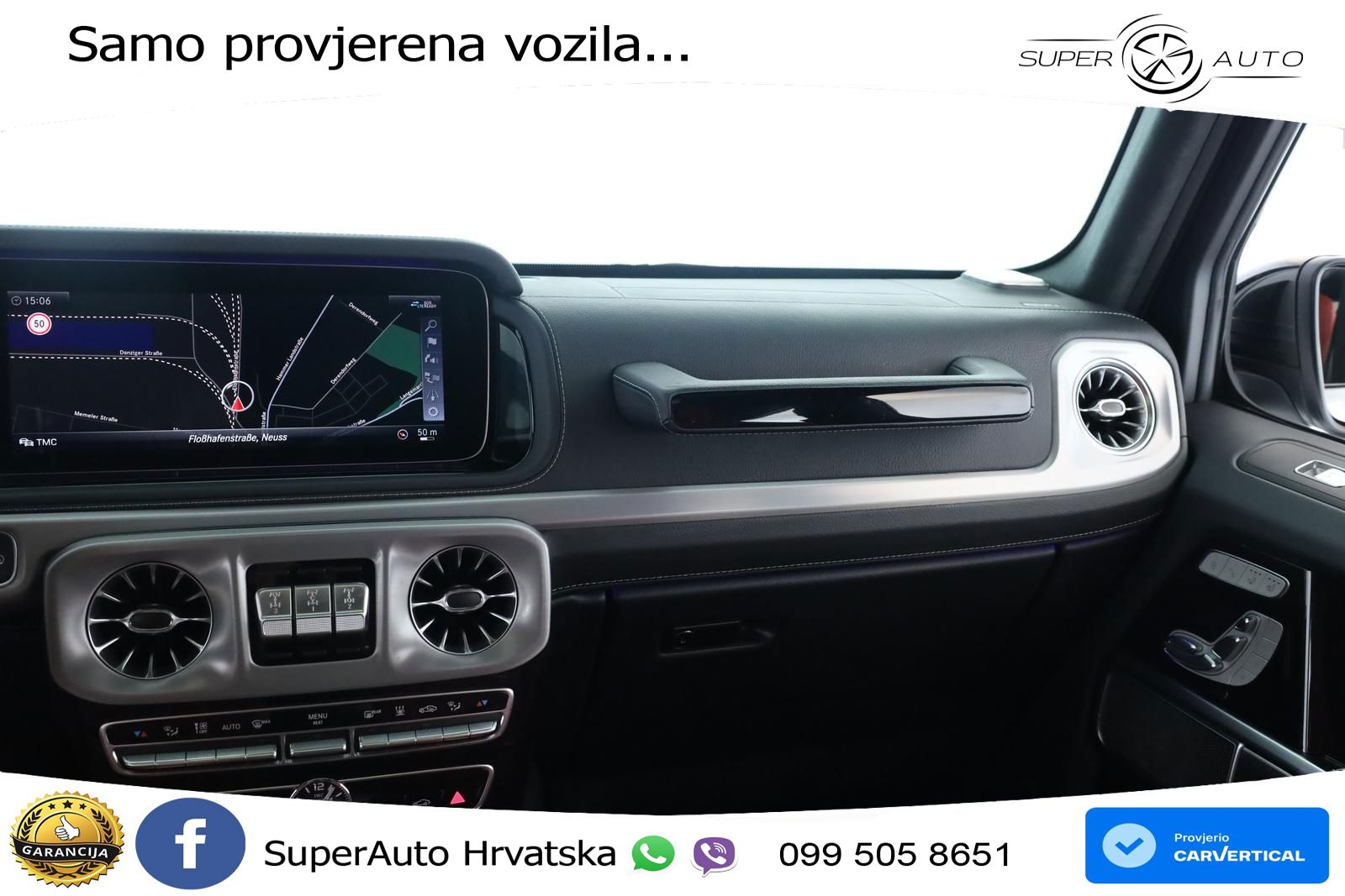 Mercedes AMG G 63 Long V8 (585 KS) 4MATIC 9G-TRONIC AMG SPEEDSHIFT PLUS LED+GR SJED+ACC