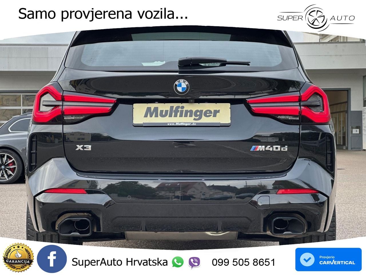 BMW X3 M40d xDrive Steptronic ACC+HEAD+GR SJED+360+PANO