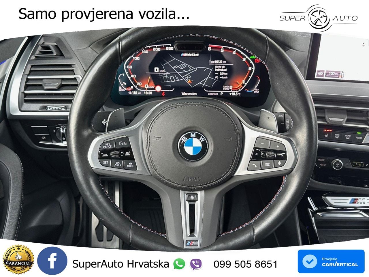 BMW X3 M40d xDrive Steptronic ACC+HEAD+GR SJED+360+PANO