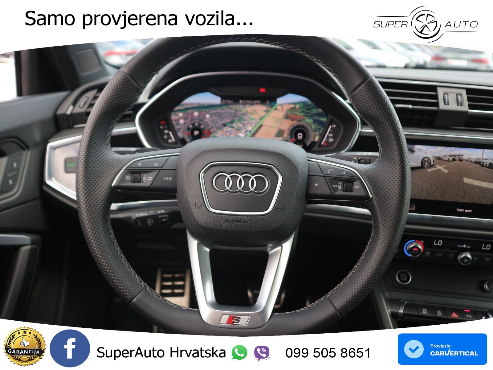 Audi Q3 40 TDI (193 KS) quattro S tronic S line LED+GR SJED+ACC