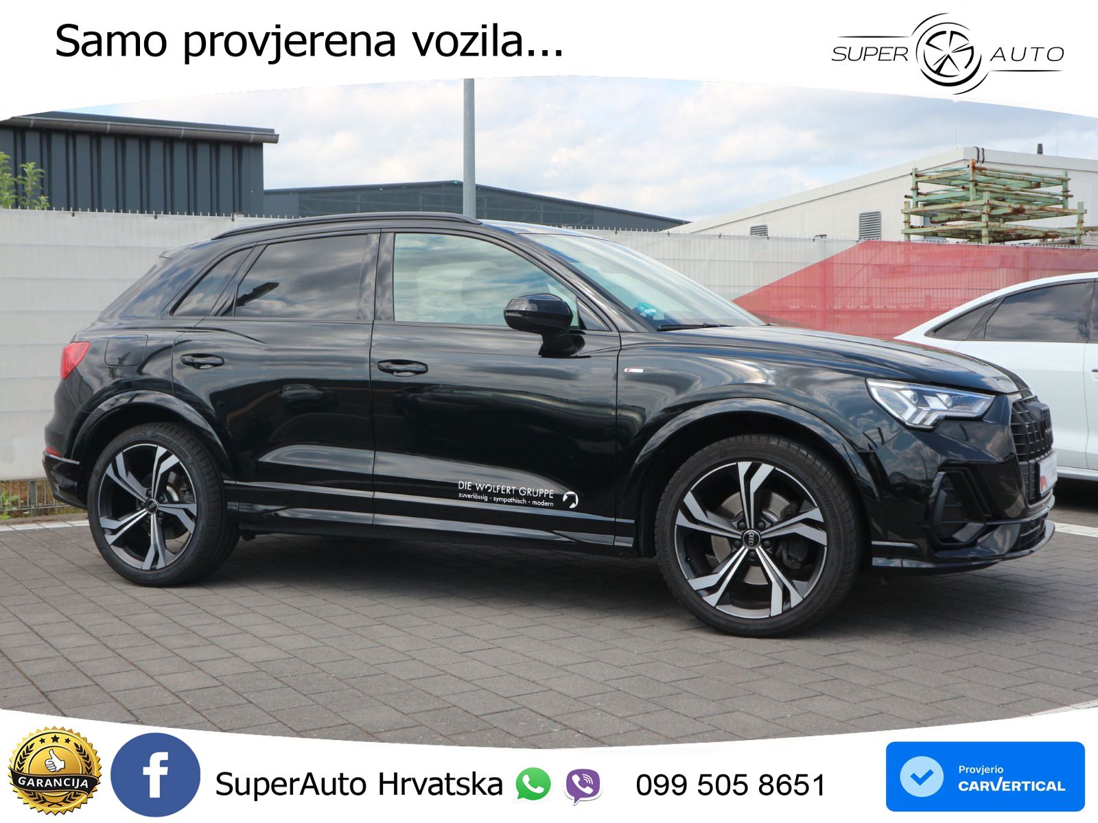 Audi Q3 40 TDI (193 KS) quattro S tronic S line LED+GR SJED+ACC