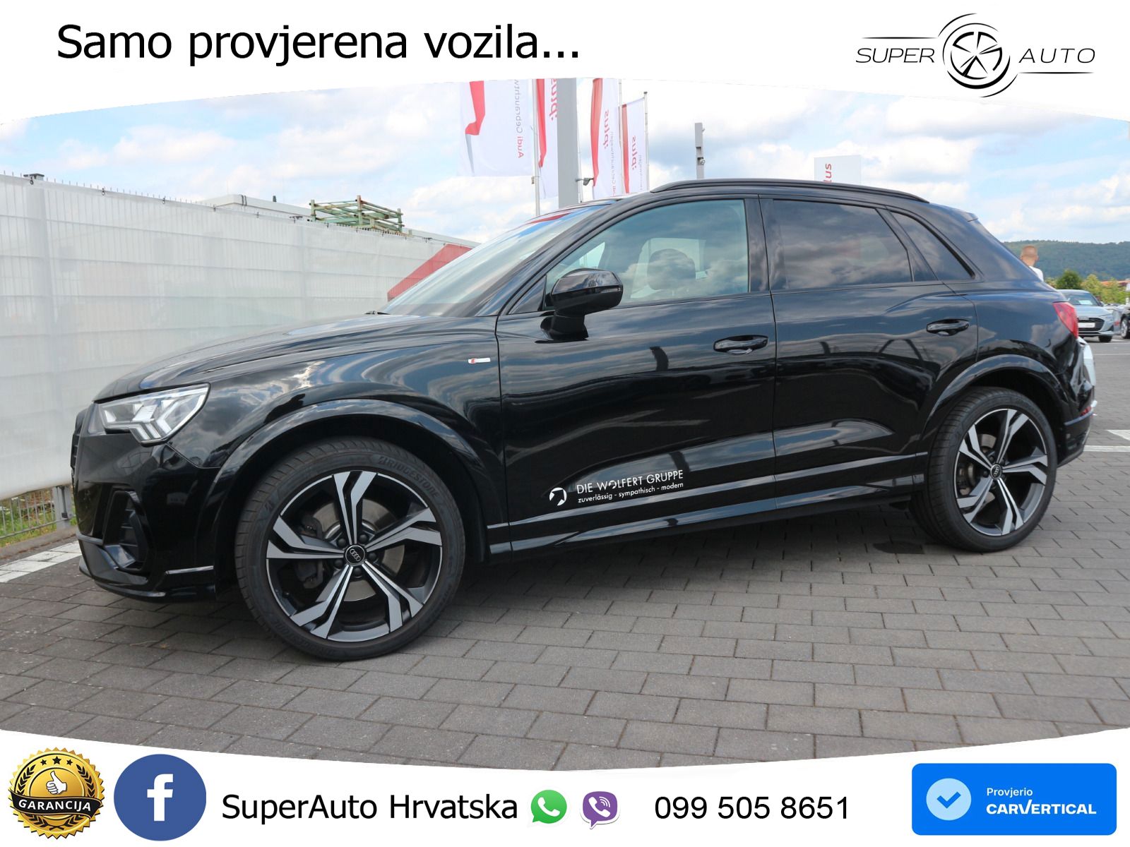 Audi Q3 40 TDI (193 KS) quattro S tronic S line LED+GR SJED+ACC