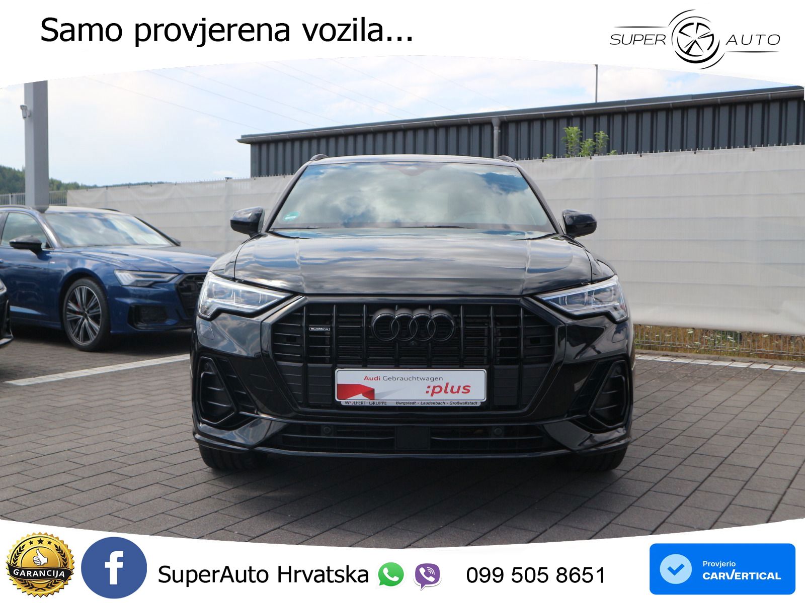 Audi Q3 40 TDI (193 KS) quattro S tronic S line LED+GR SJED+ACC