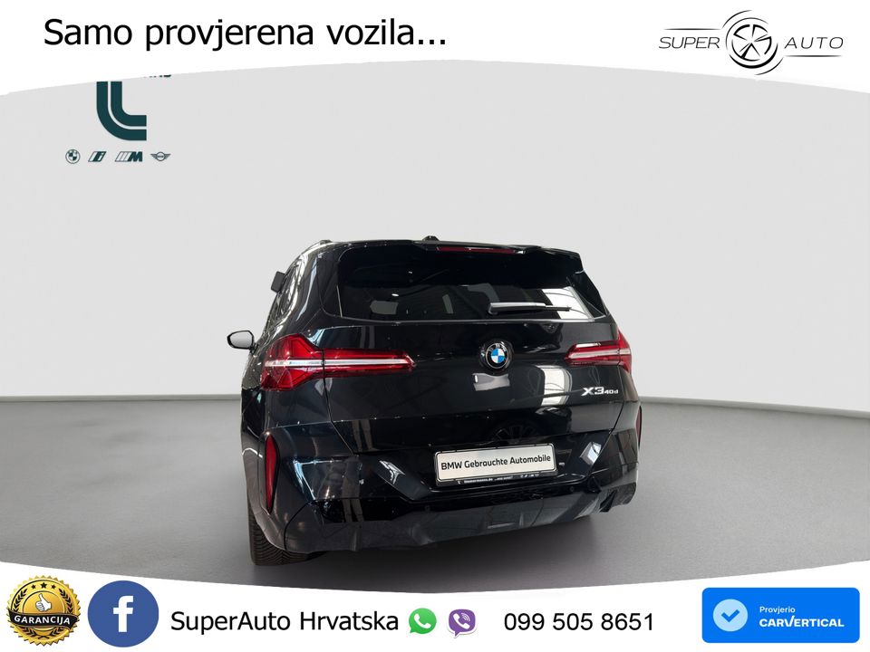BMW X3 40d xDrive Steptronic M Sport LED+GR SJED+ACC
