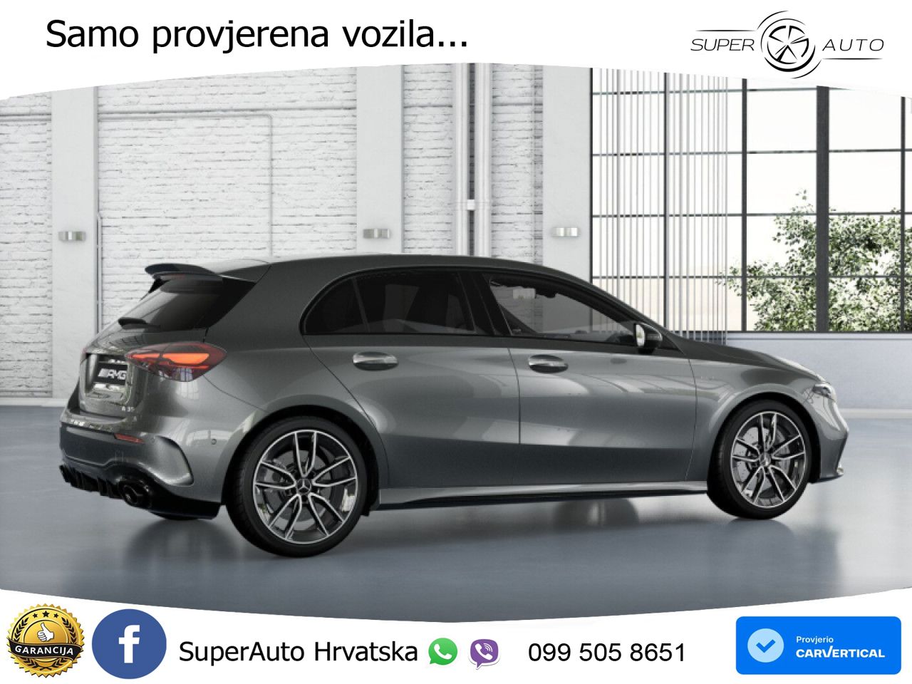 Mercedes-Benz AMG A 35 4MATIC AMG SPEEDSHIFT DCT ACC+GR SJED+360+PANO