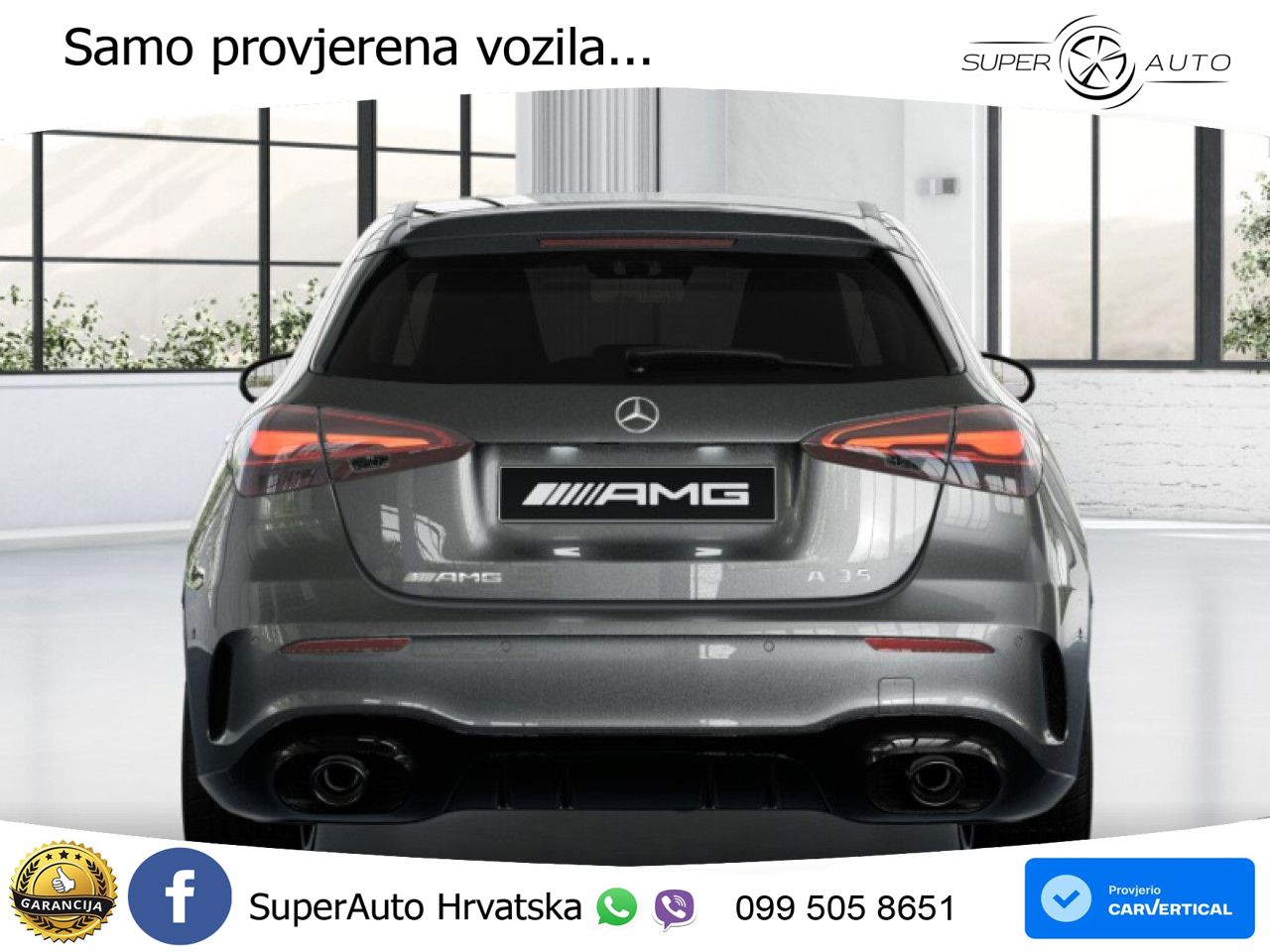 Mercedes-Benz AMG A 35 4MATIC AMG SPEEDSHIFT DCT ACC+GR SJED+360+PANO
