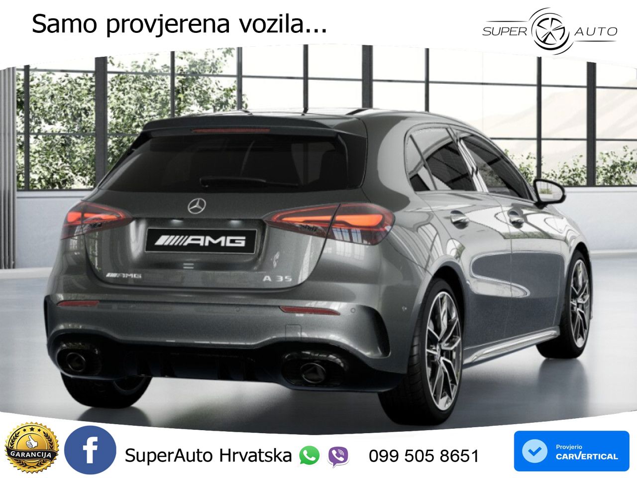 Mercedes-Benz AMG A 35 4MATIC AMG SPEEDSHIFT DCT ACC+GR SJED+360+PANO