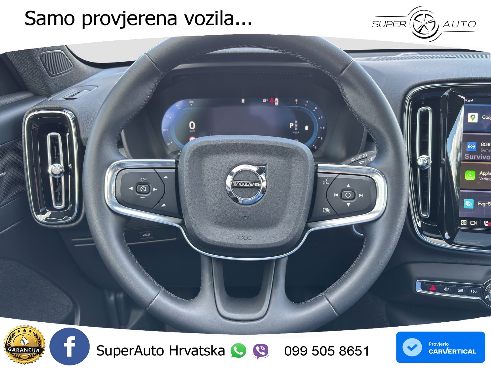 Volvo XC40 2.0 B3 163 KS Automatic ACC+GR SJED+360+PANO