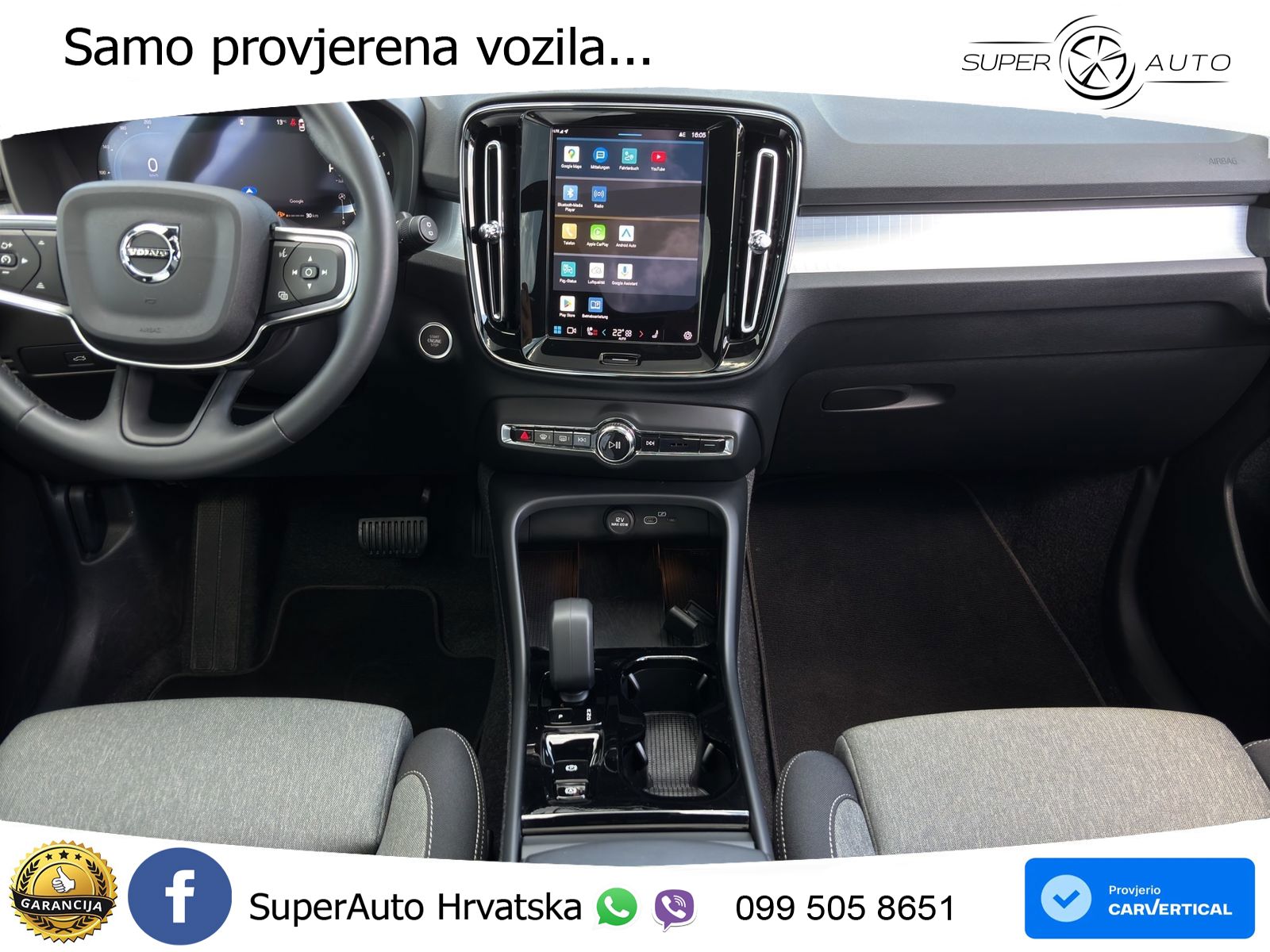 Volvo XC40 2.0 B3 163 KS Automatic ACC+GR SJED+360+PANO