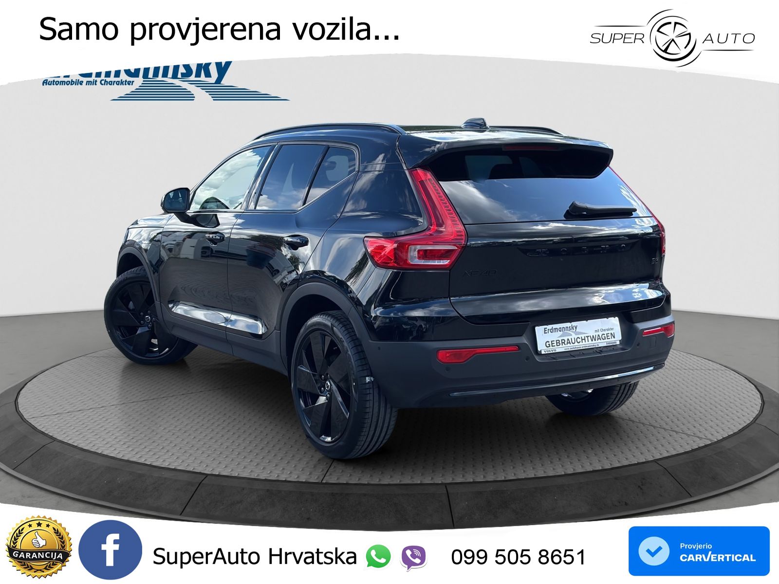 Volvo XC40 2.0 B3 163 KS Automatic ACC+GR SJED+360+PANO