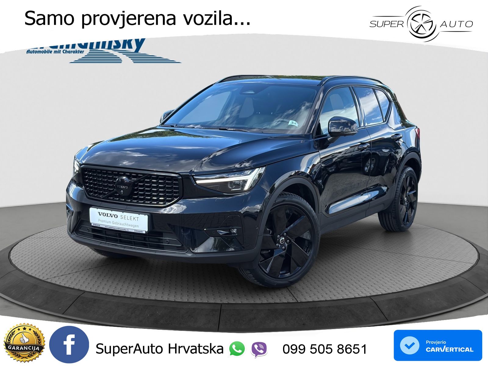 Volvo XC40 2.0 B3 163 KS Automatic ACC+GR SJED+360+PANO