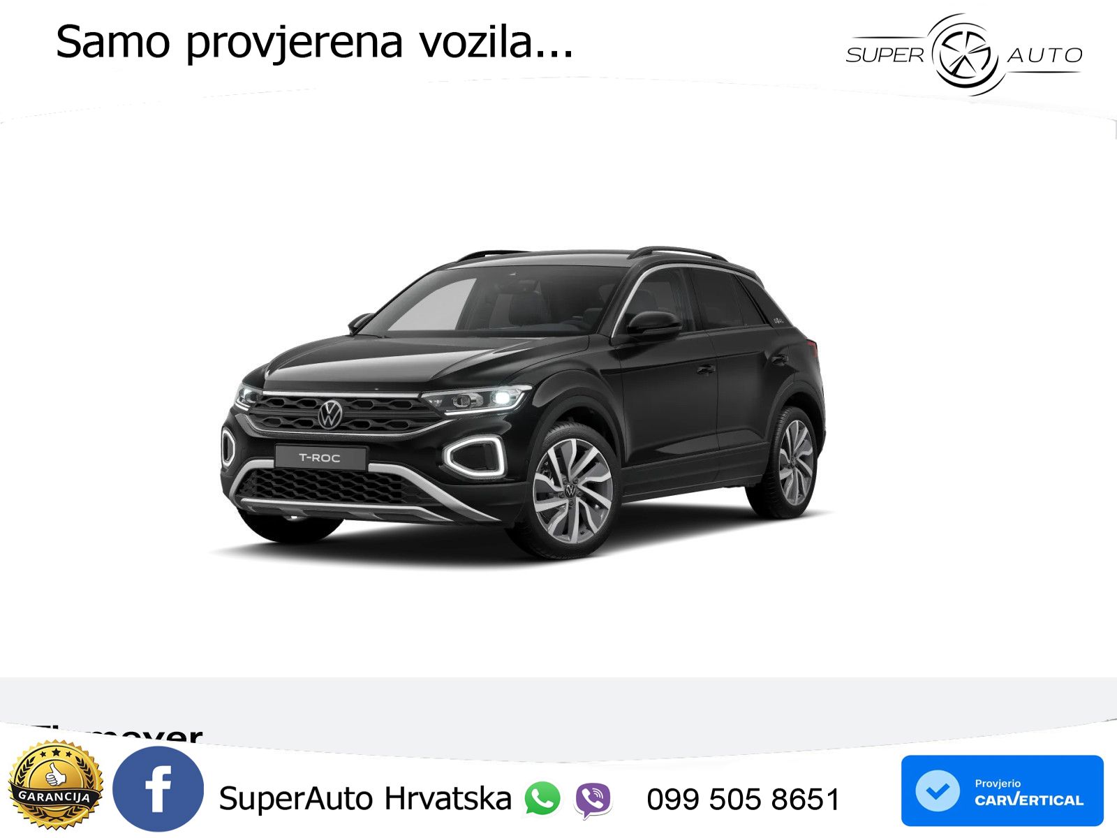 Volkswagen T-Roc 2.0 TDI (150 KS) DSG LED+GR SJED+ACC