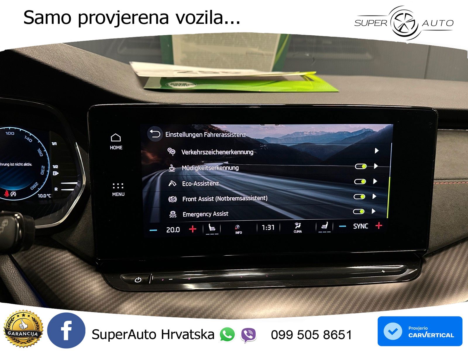 Škoda Octavia Combi RS 2.0 TDI (200 KS) 4x4 DSG LED+GR SJED+ACC