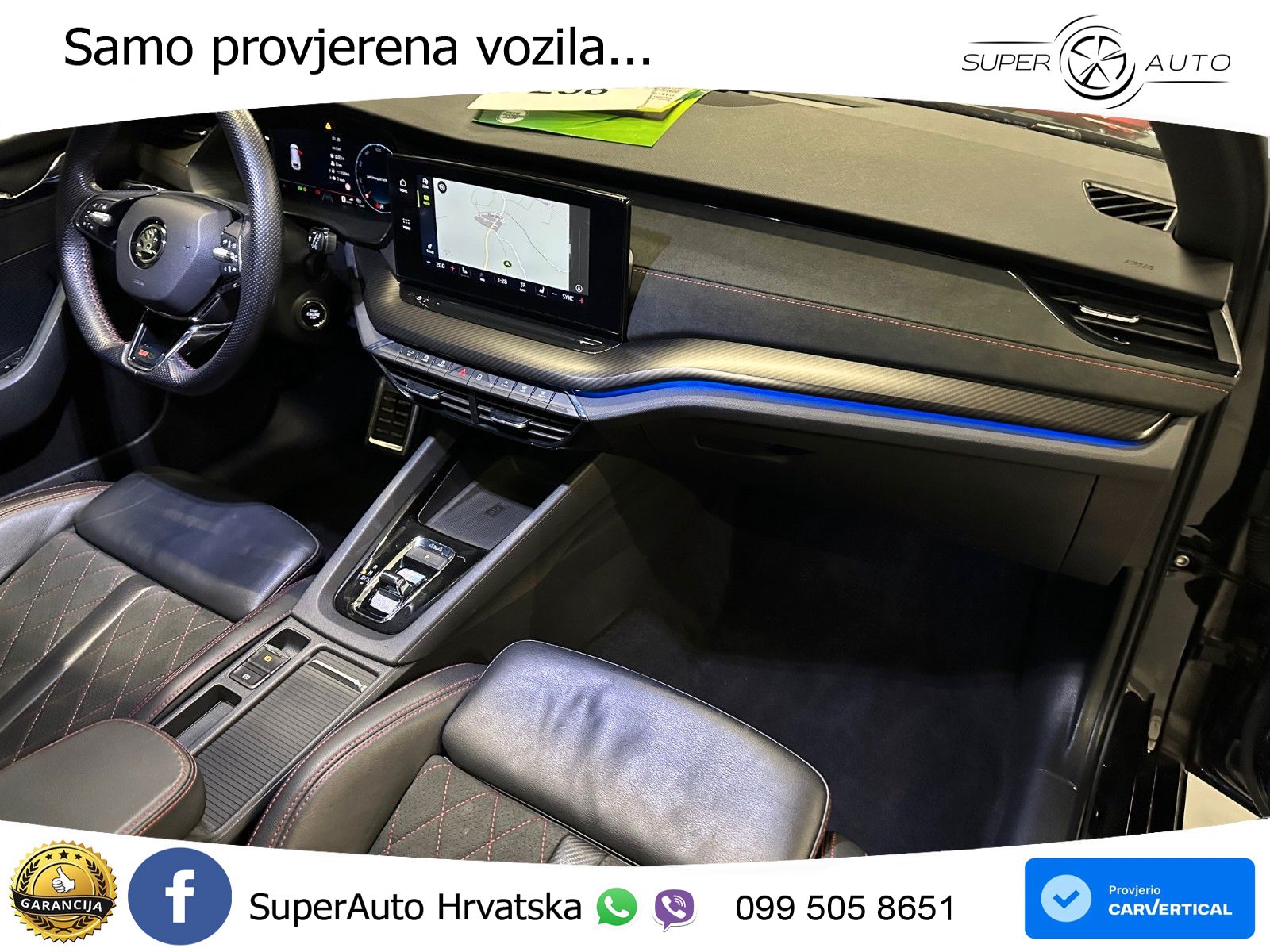 Škoda Octavia Combi RS 2.0 TDI (200 KS) 4x4 DSG LED+GR SJED+ACC