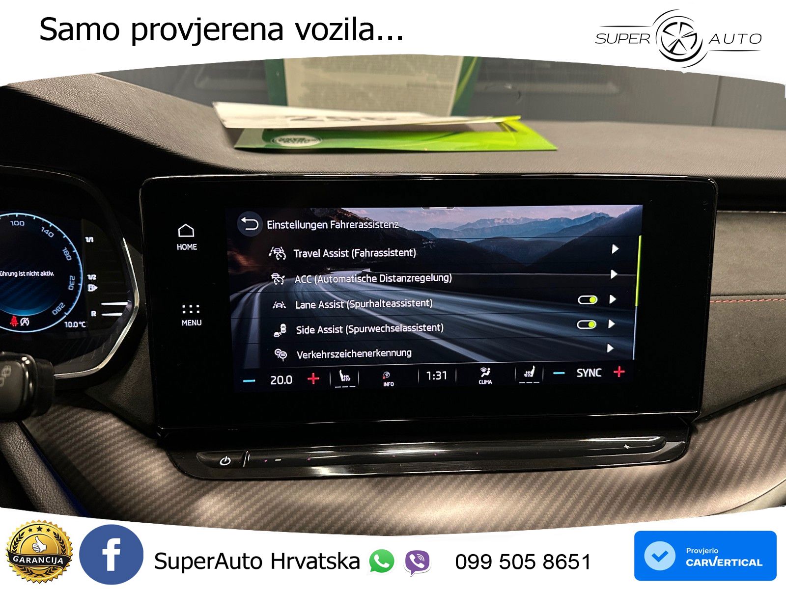 Škoda Octavia Combi RS 2.0 TDI (200 KS) 4x4 DSG LED+GR SJED+ACC