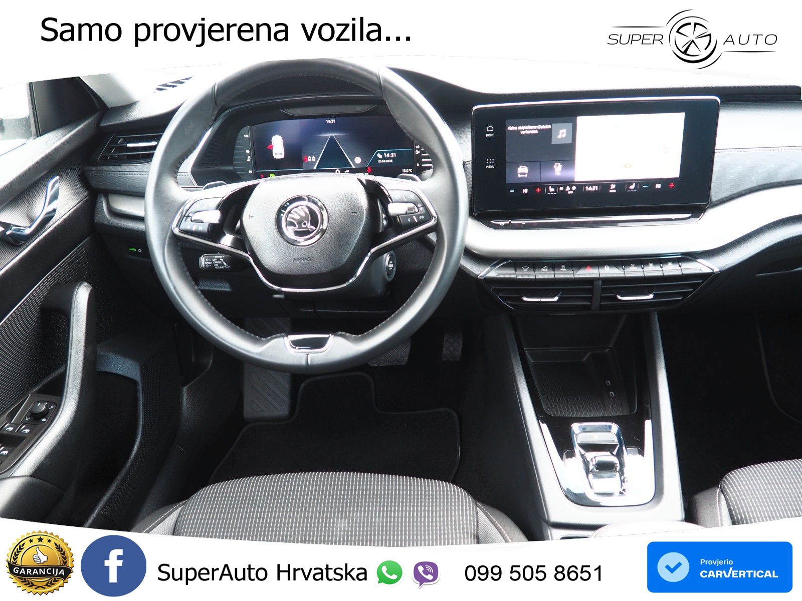 Škoda Octavia Combi 2.0 TDI (150 KS) DSG LED+GR SJED+ACC