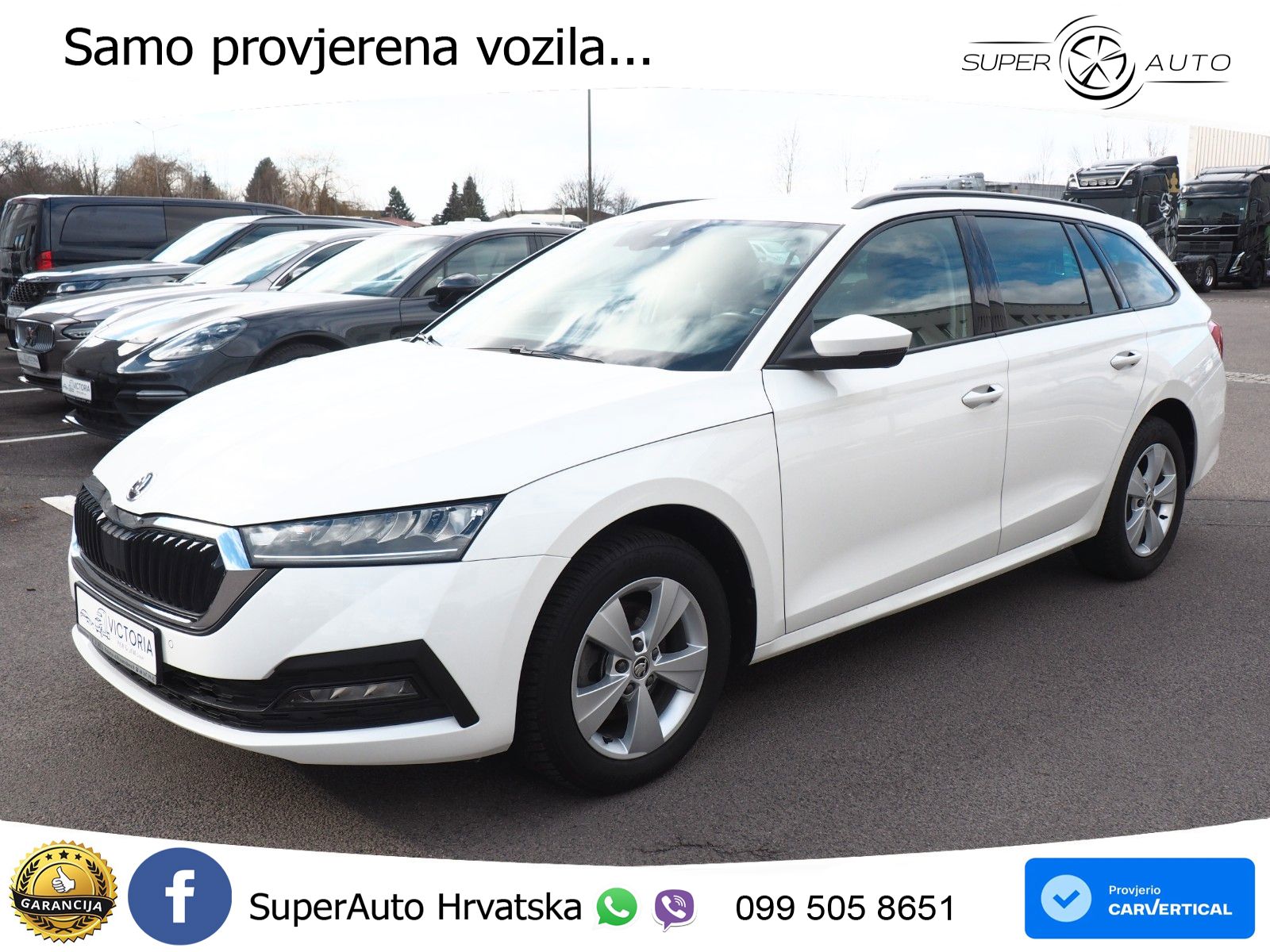 Škoda Octavia Combi 2.0 TDI (150 KS) DSG LED+GR SJED+ACC