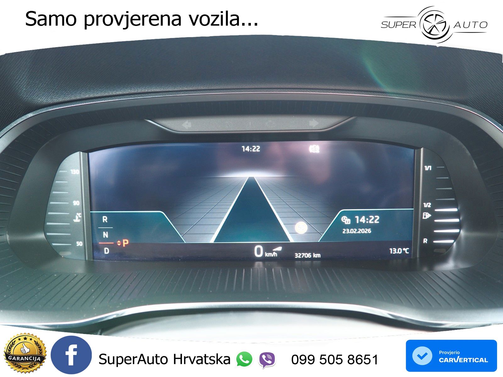 Škoda Octavia Combi 2.0 TDI (150 KS) DSG LED+GR SJED+ACC