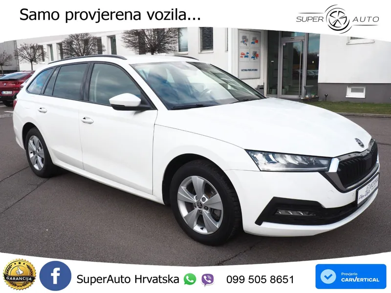 Škoda Octavia Combi 2.0 TDI (150 KS) DSG LED+GR SJED+ACC