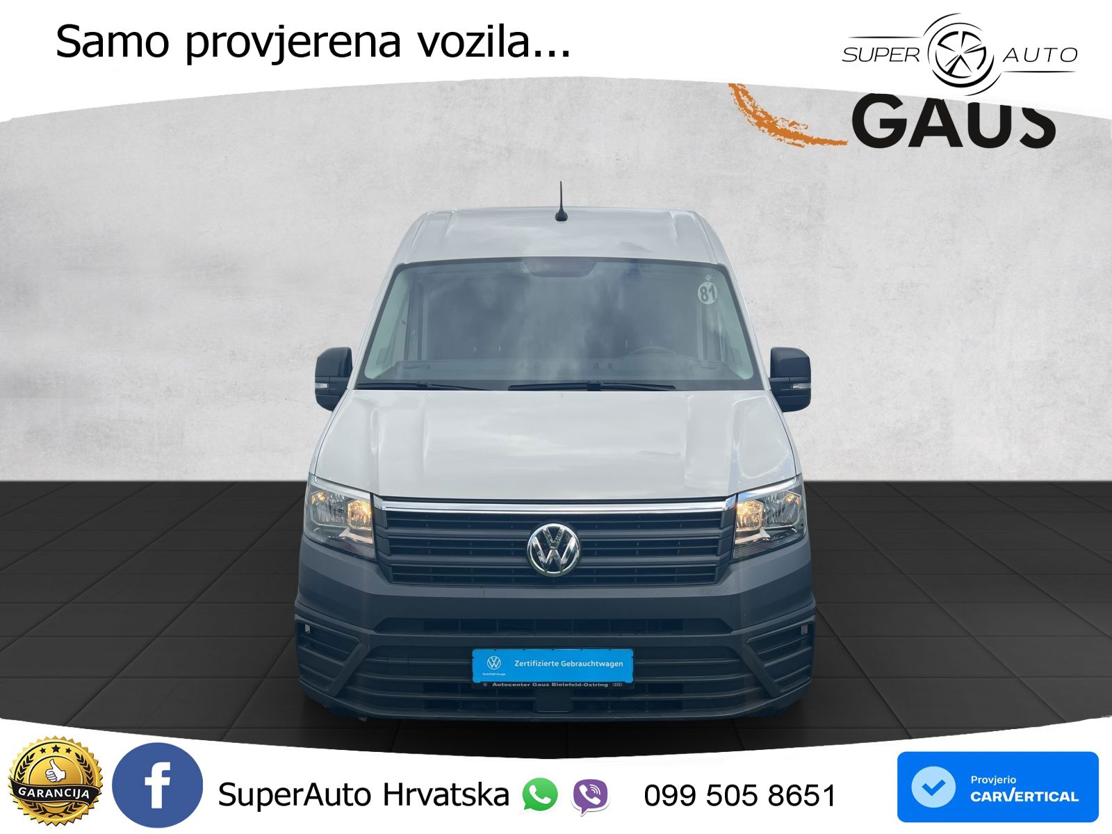 Volkswagen Crafter 30 Kasten 2,0 l 103 kW Frontantrieb 6-Ga 140 KS