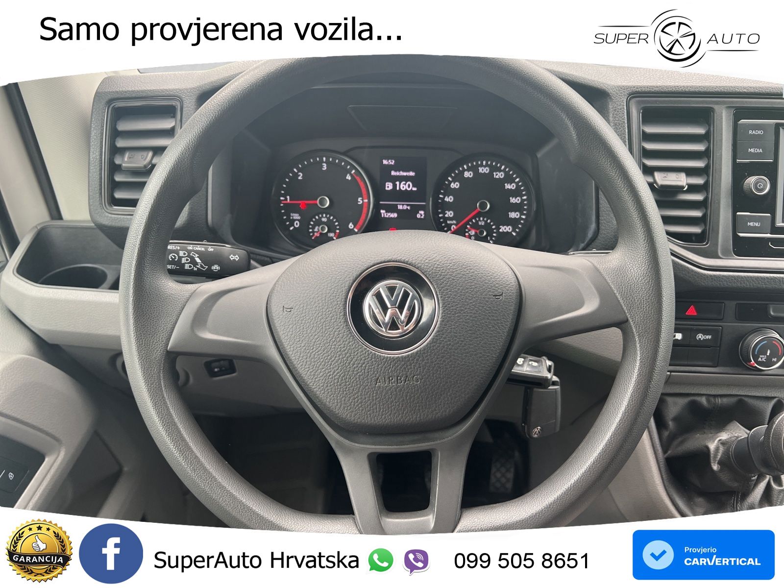 Volkswagen Crafter 30 Kasten 2,0 l 103 kW Frontantrieb 6-Ga 140 KS