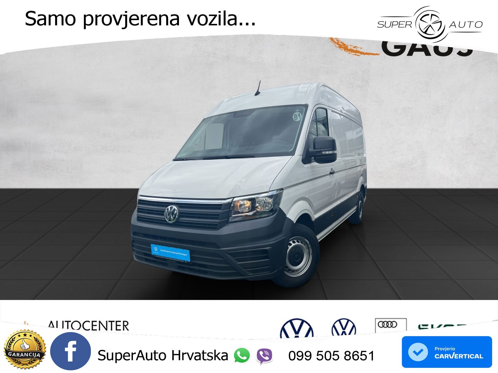 Volkswagen Crafter 30 Kasten 2,0 l 103 kW Frontantrieb 6-Ga 140 KS