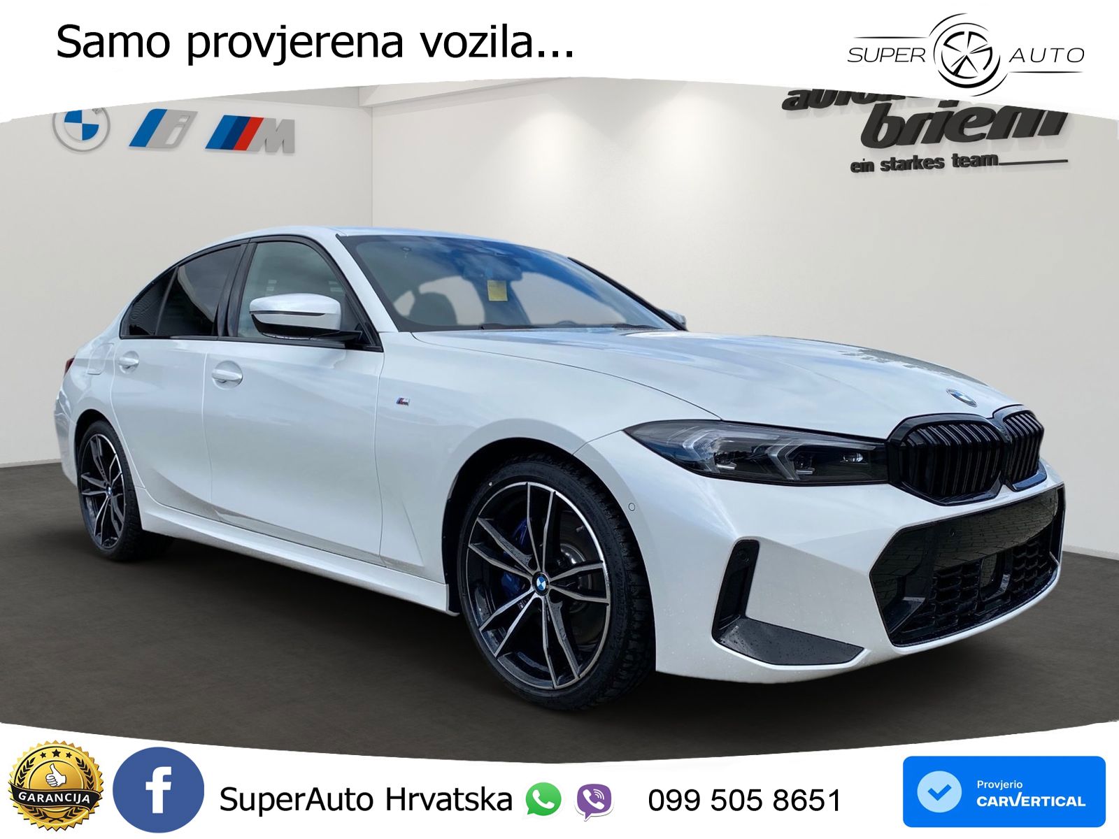 BMW 320d (190 KS) Steptronic M Sport LED+GR SJED+ACC