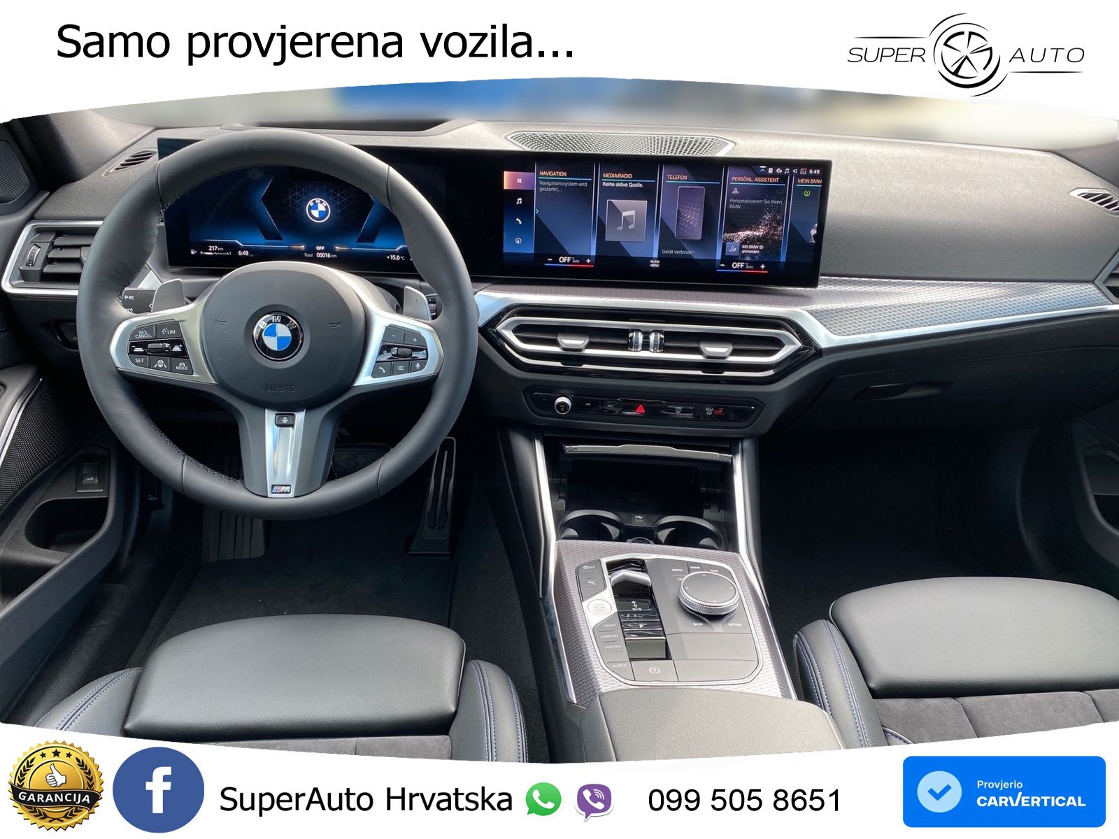 BMW 320d (190 KS) Steptronic M Sport LED+GR SJED+ACC