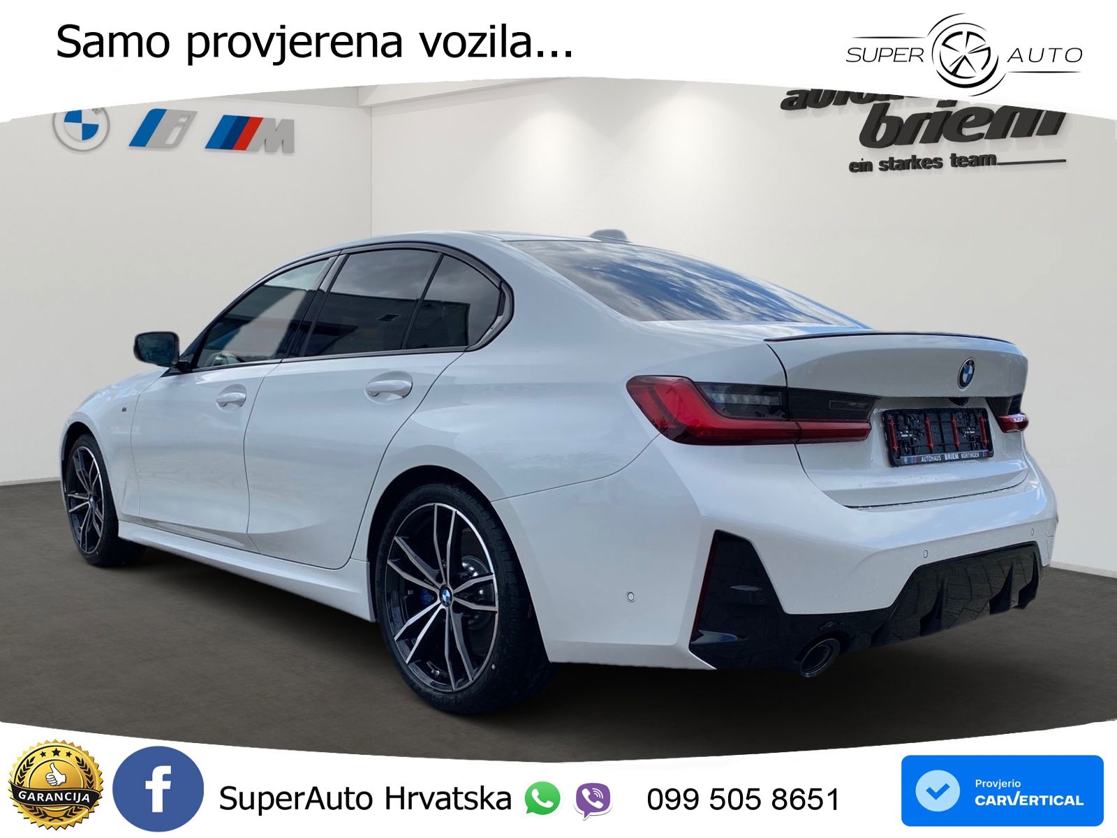BMW 320d (190 KS) Steptronic M Sport LED+GR SJED+ACC