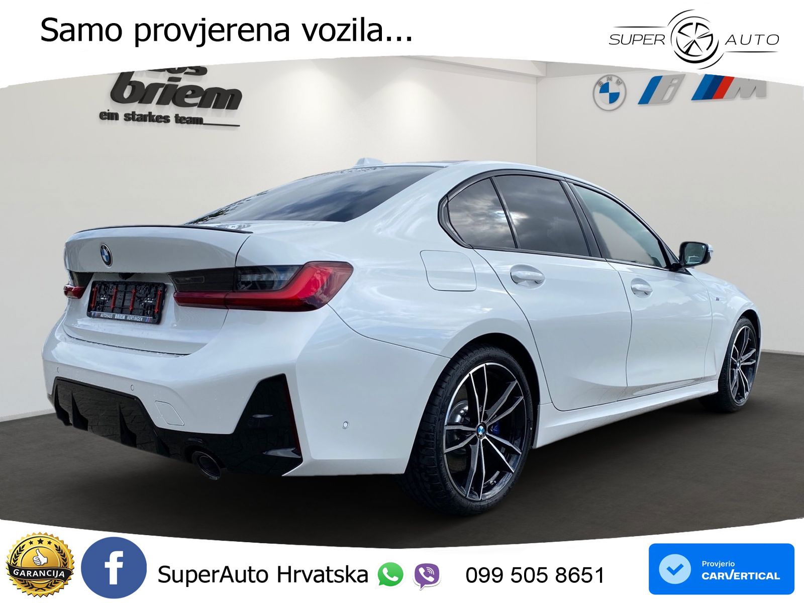 BMW 320d (190 KS) Steptronic M Sport LED+GR SJED+ACC