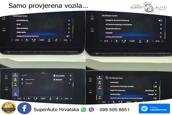 Škoda Octavia Combi 2.0 TDI (150 KS) DSG LED+GR SJED+ACC