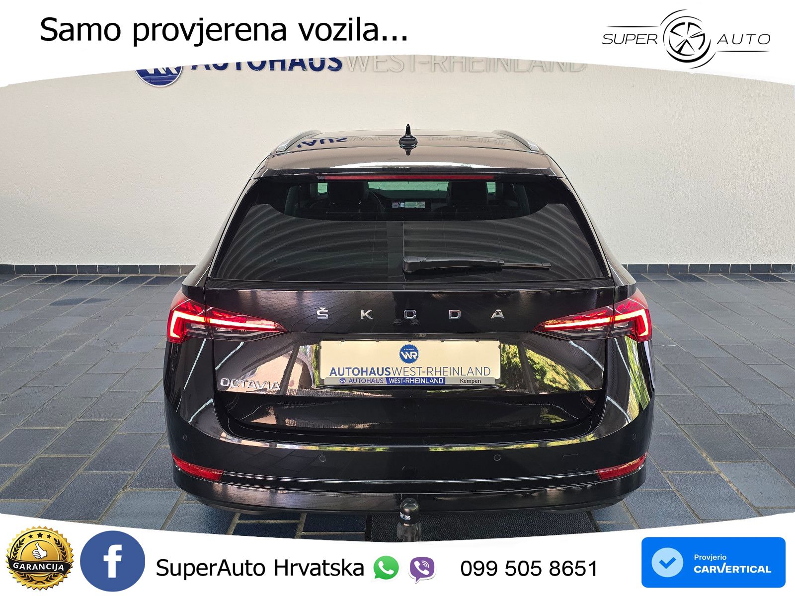 Škoda Octavia Combi 2.0 TDI (150 KS) DSG LED+GR SJED+ACC