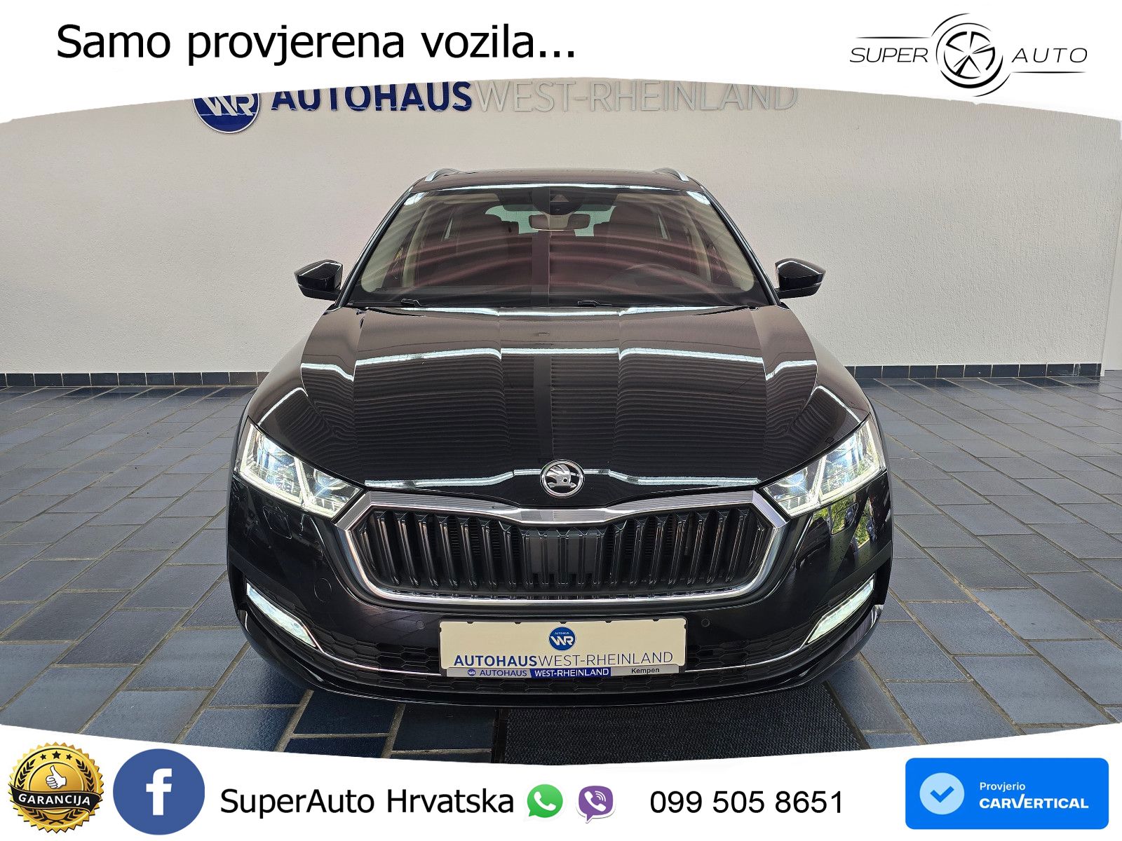 Škoda Octavia Combi 2.0 TDI (150 KS) DSG LED+GR SJED+ACC