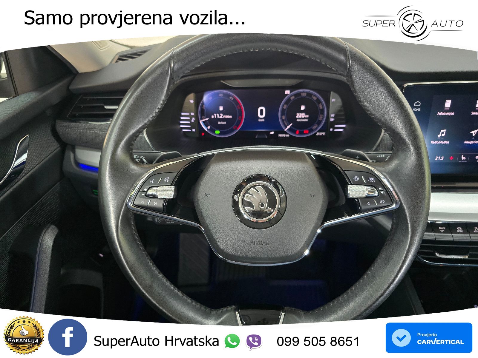 Škoda Octavia Combi 2.0 TDI (150 KS) DSG LED+GR SJED+ACC