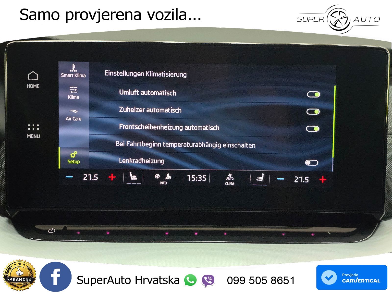 Škoda Octavia Combi 2.0 TDI (150 KS) DSG LED+GR SJED+ACC