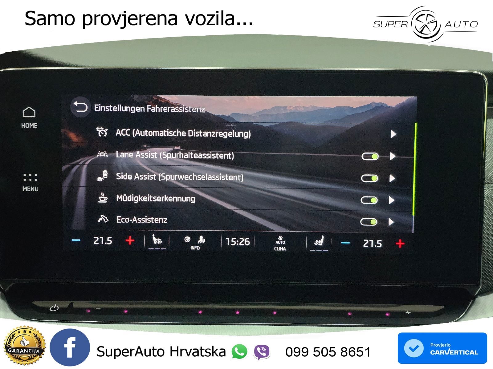 Škoda Octavia Combi 2.0 TDI (150 KS) DSG LED+GR SJED+ACC