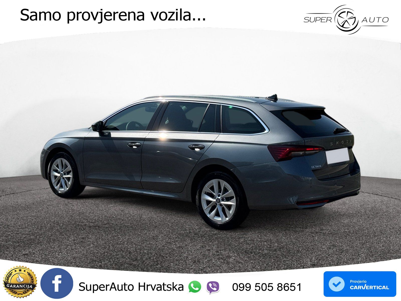 Škoda Octavia Combi 2.0 TDI (150 KS) DSG Selection LED+GR SJED+ACC