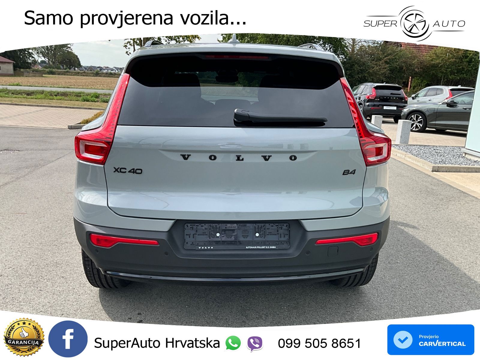 Volvo XC40 2.0 B4 197 KS Automatic LED+GR SJED+ACC