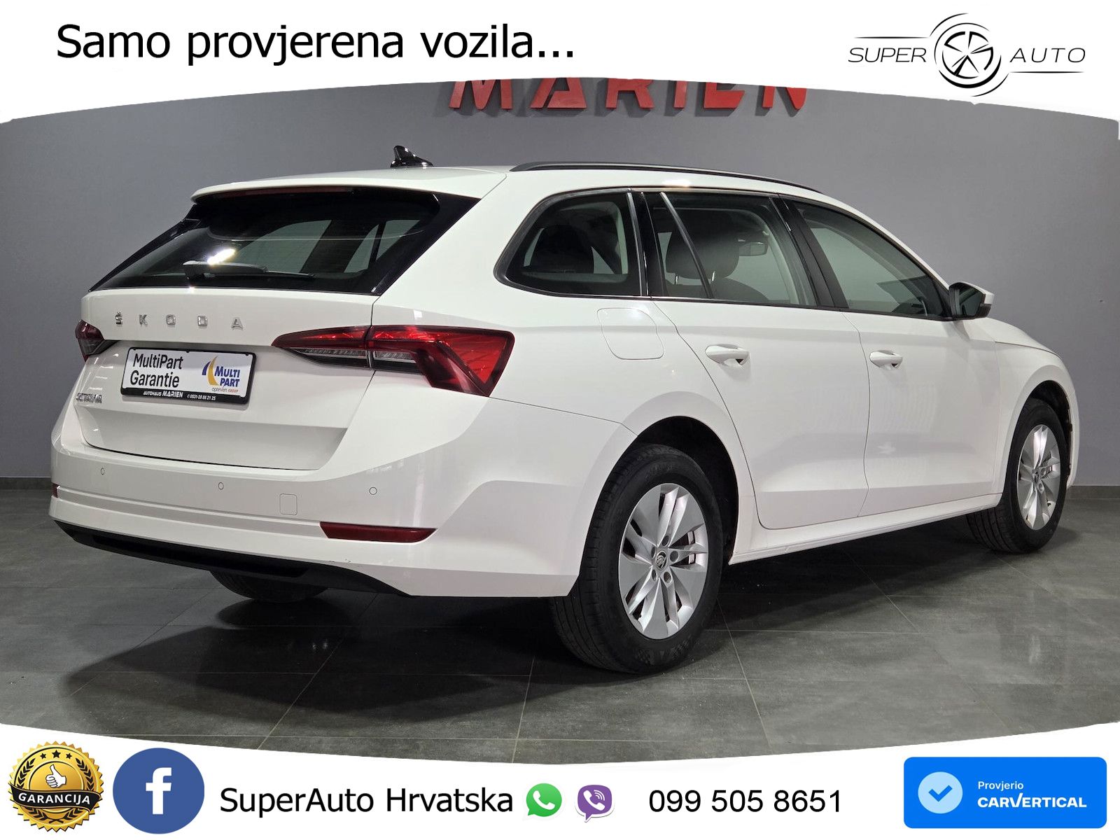 Škoda Octavia Combi 2.0 TDI (150 KS) LED+GR SJED+ACC