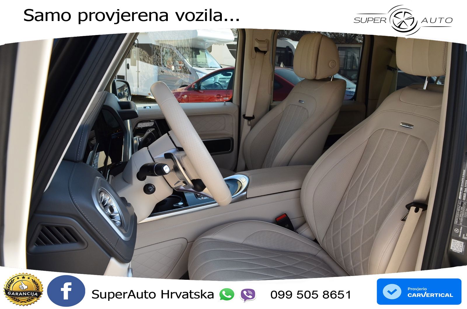 Mercedes AMG G 63 Long V8 (585 KS) 4MATIC 9G-TRONIC AMG SPEEDSHIFT TCT ZRAČNI+ACC+4xGR SJED+KAM