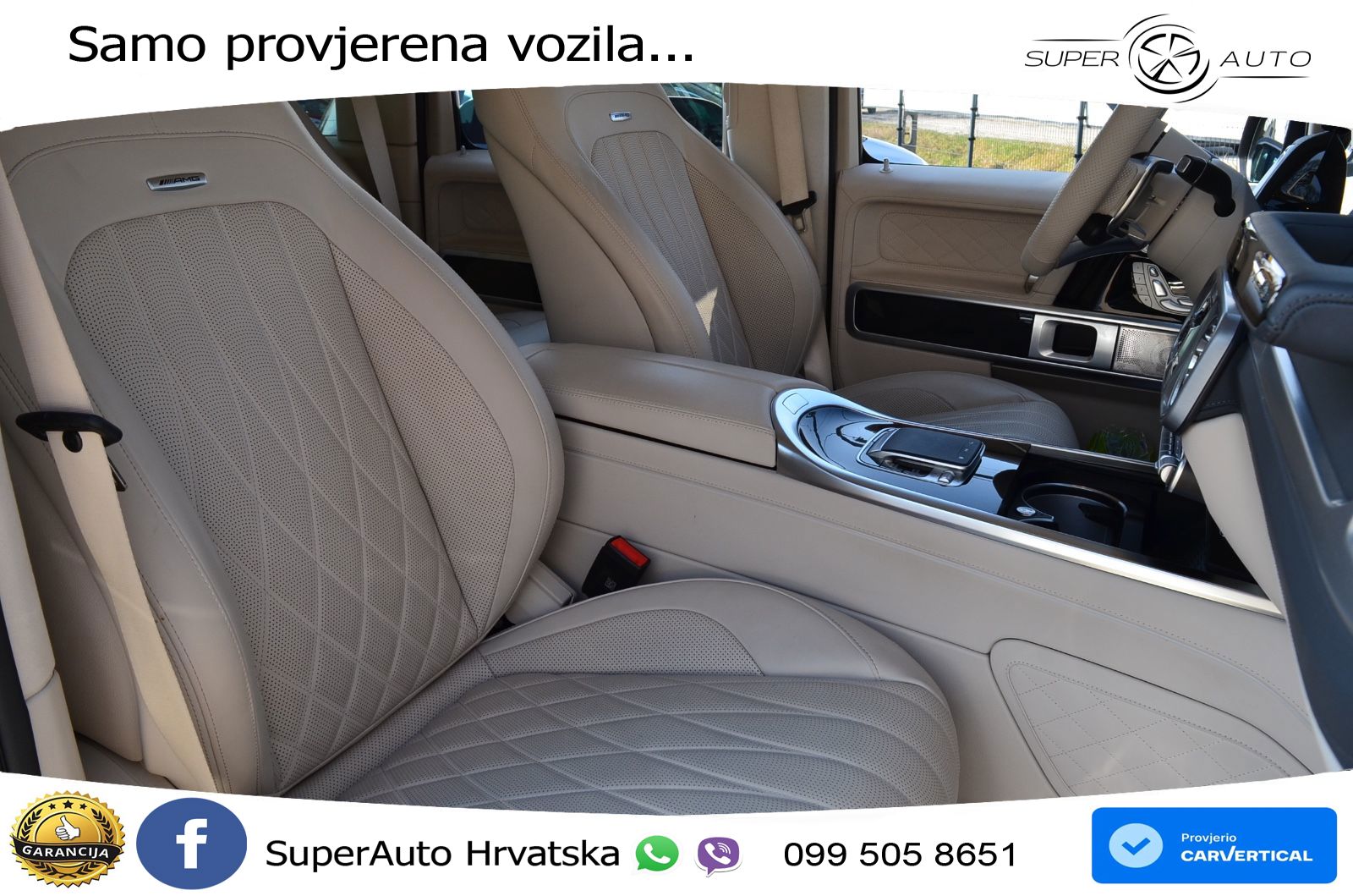 Mercedes AMG G 63 Long V8 (585 KS) 4MATIC 9G-TRONIC AMG SPEEDSHIFT TCT ZRAČNI+ACC+4xGR SJED+KAM