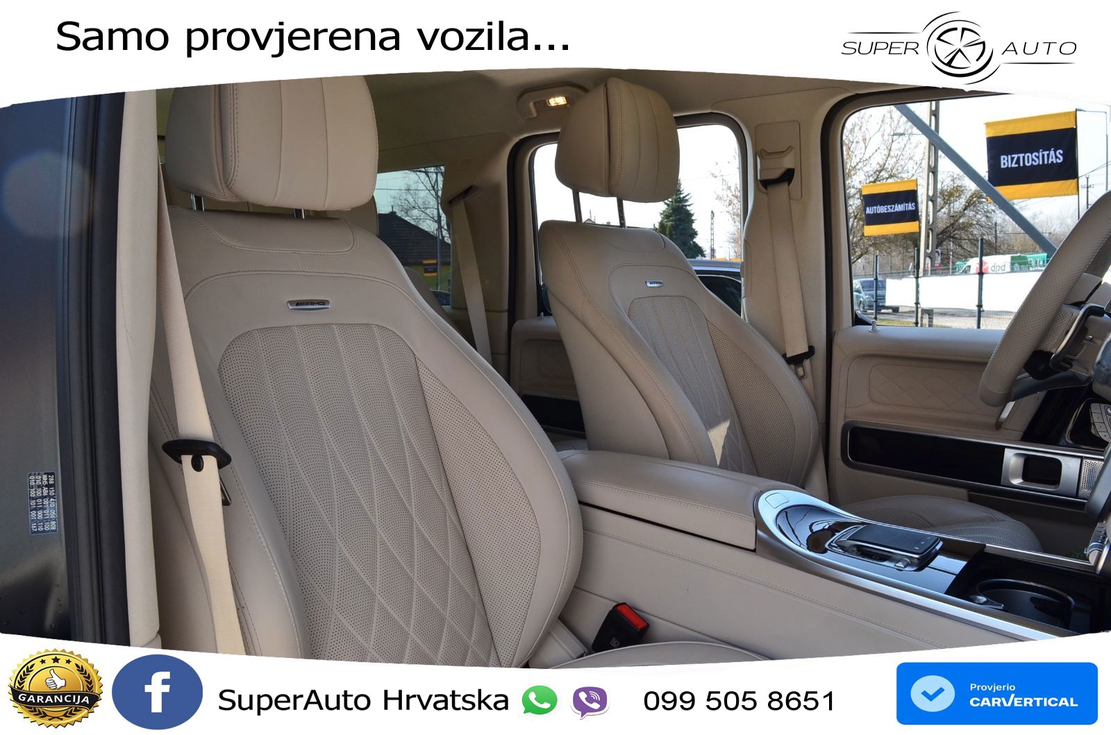 Mercedes AMG G 63 Long V8 (585 KS) 4MATIC 9G-TRONIC AMG SPEEDSHIFT TCT ZRAČNI+ACC+4xGR SJED+KAM