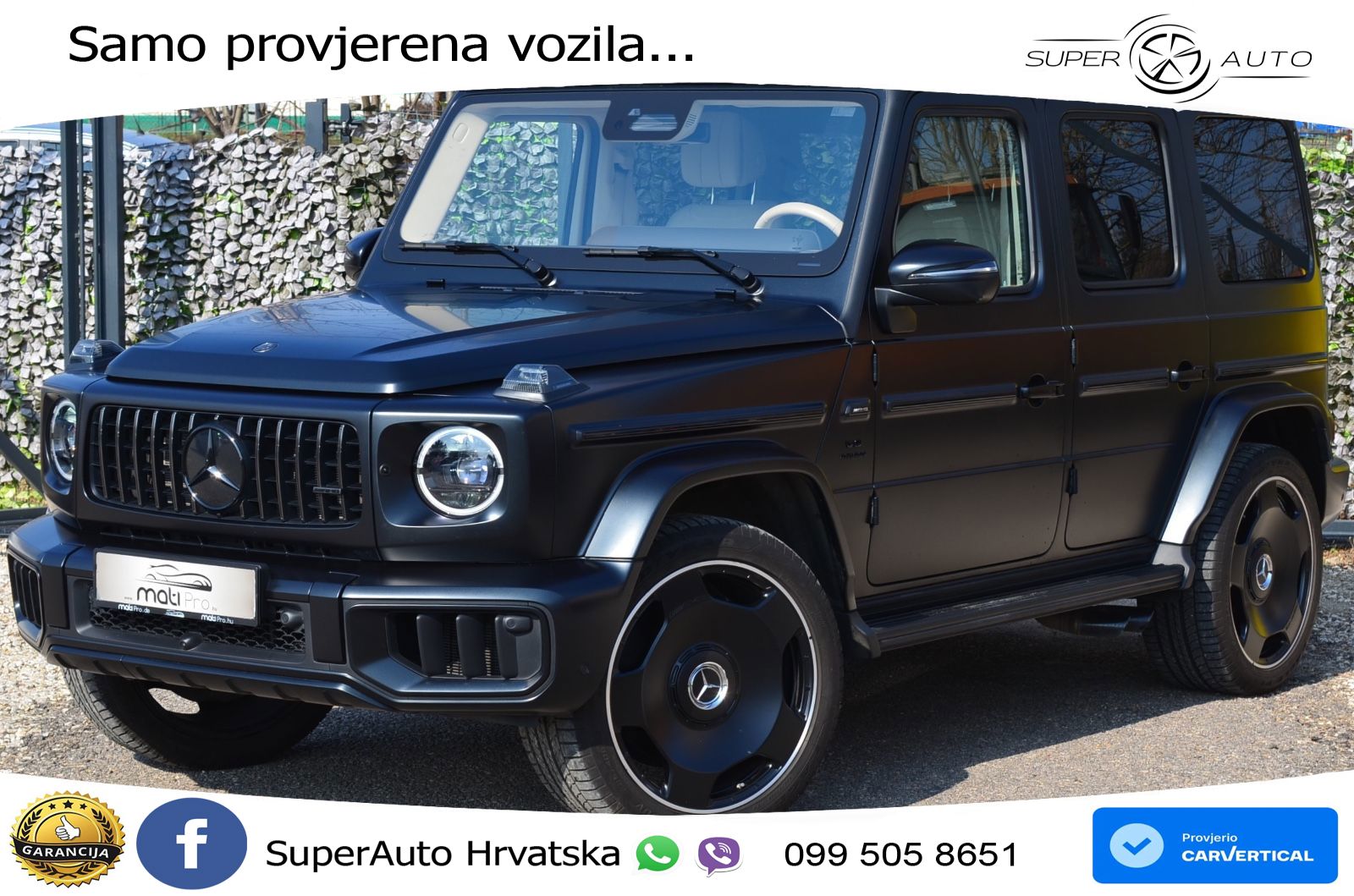 Mercedes AMG G 63 Long V8 (585 KS) 4MATIC 9G-TRONIC AMG SPEEDSHIFT TCT ZRAČNI+ACC+4xGR SJED+KAM