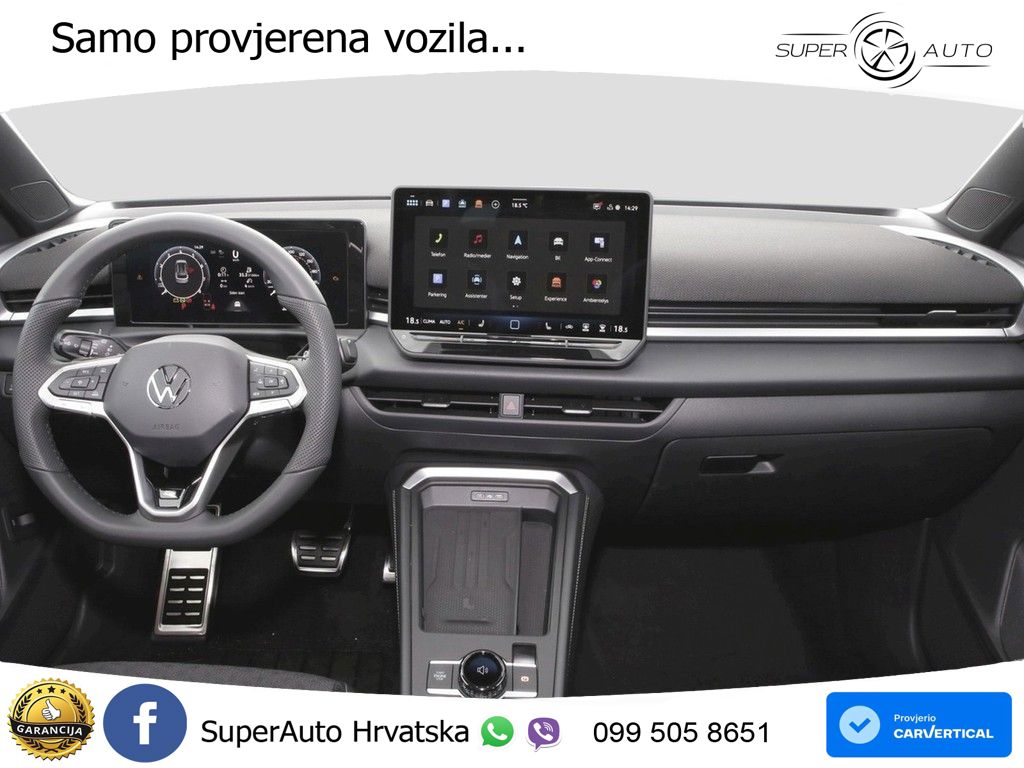Volkswagen T-Roc 1.5 eTSI (150 KS)  DSG R-Line LED+GR SJED+ACC