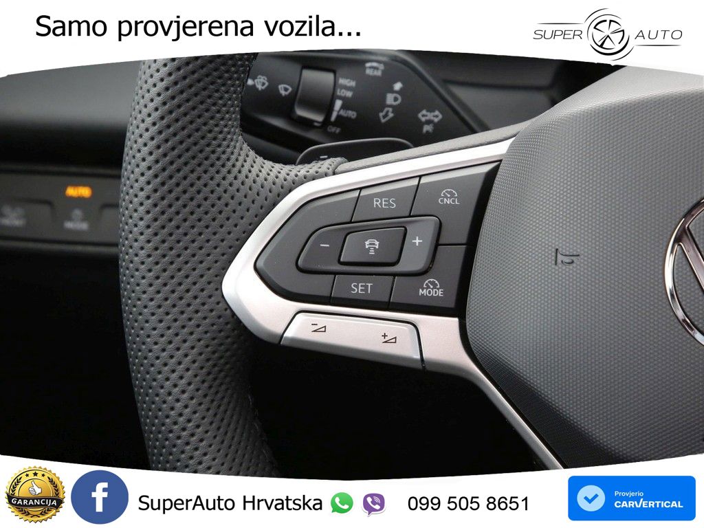 Volkswagen T-Roc 1.5 eTSI (150 KS)  DSG R-Line LED+GR SJED+ACC